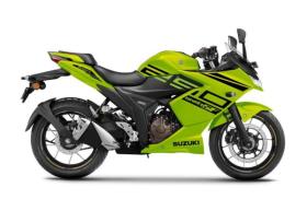 suzuki gixxer sf 250 green